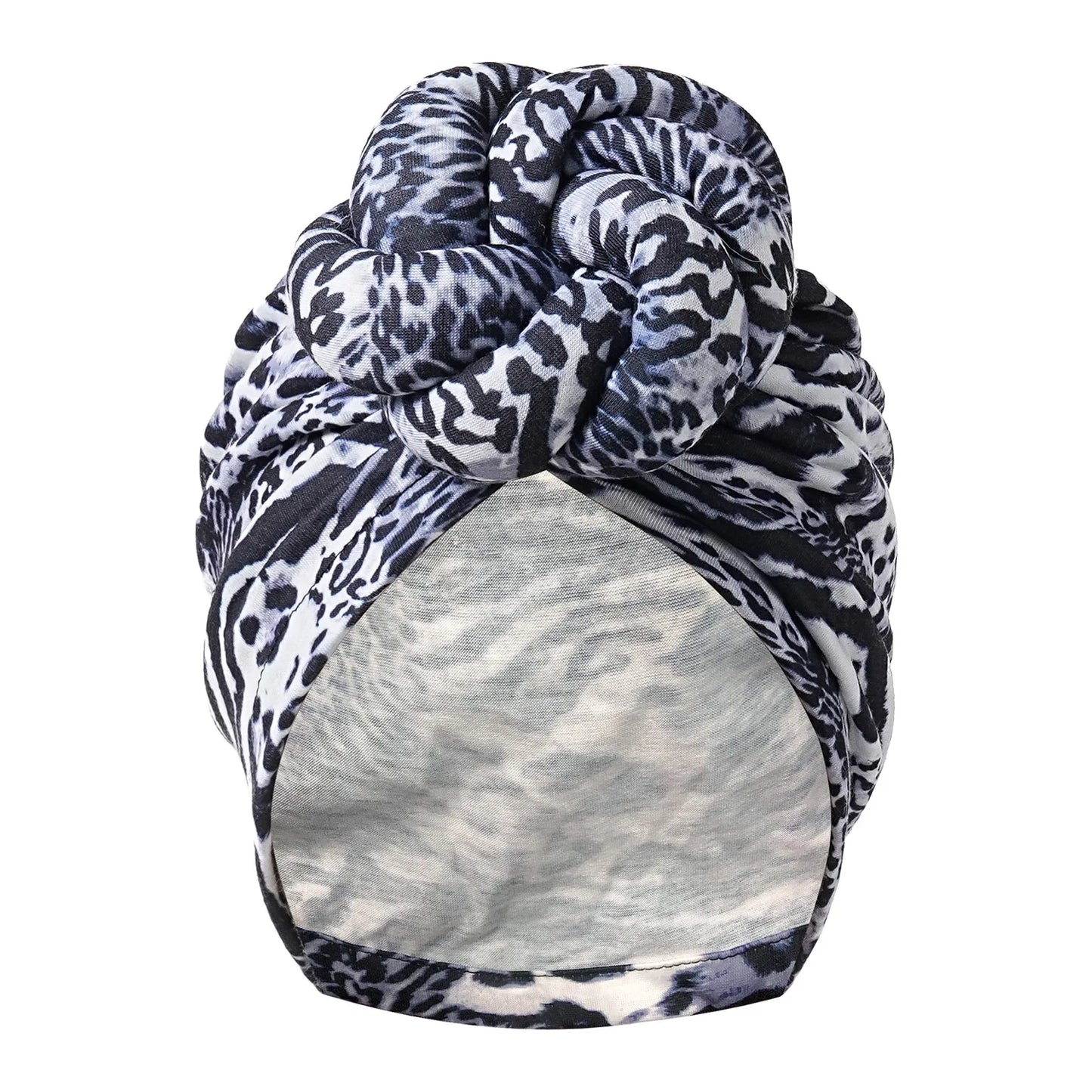 New African Turban for Women Large Flower Stretch Turban Headwrap Beanie Hat Ladies Turbante Mujer Bandanas Chemo Cap Head Cover - NamafadStore