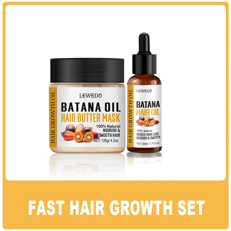 100% Pure Batana Hair Care Oil Hair Growth Oil For Natural Treatment Nourish Reduce Hair Loss Anti-Breakage Hair Thickn Products - NamafadStore