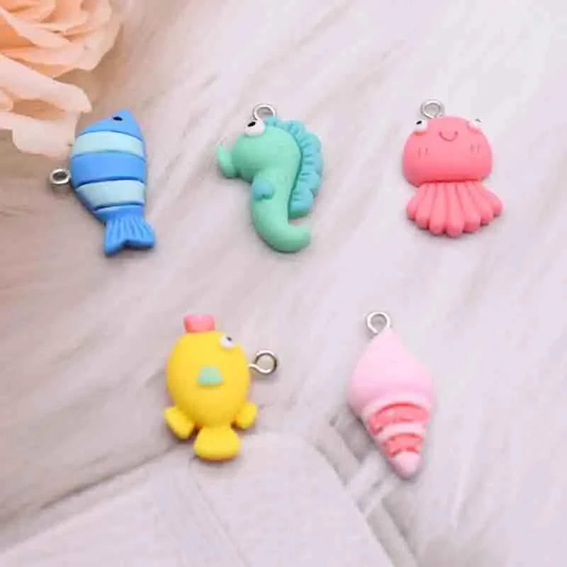 Earring For Women Resin Handmade Cute Animals Ice Cream Drinks Candy Fruits Pissa Drop Earrings Funny Gift