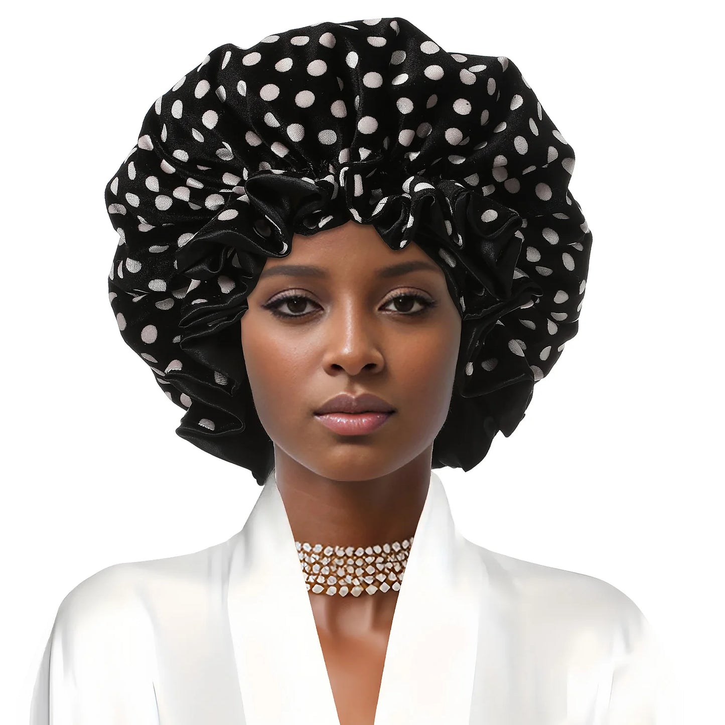 2024 Winter New Velvet Top Knotted Hijab Turban Hat African Women Bandana Bonnet Cap Muslim Islamic Head Wrap Hat Headscarf - NamafadStore