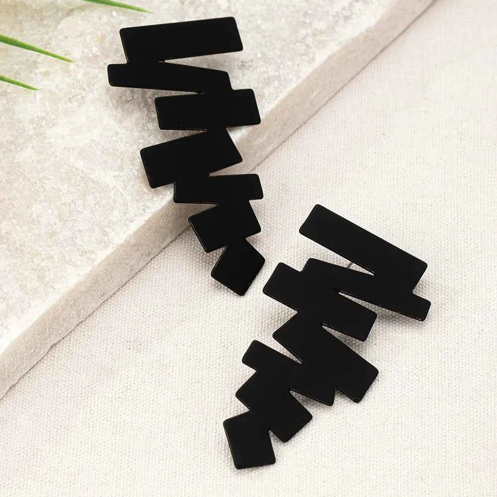 Stud Earrings for Women Personalized Geometric Irregular Ear Accessories Fashion Jewelry Holiday Party Gift OL DE059