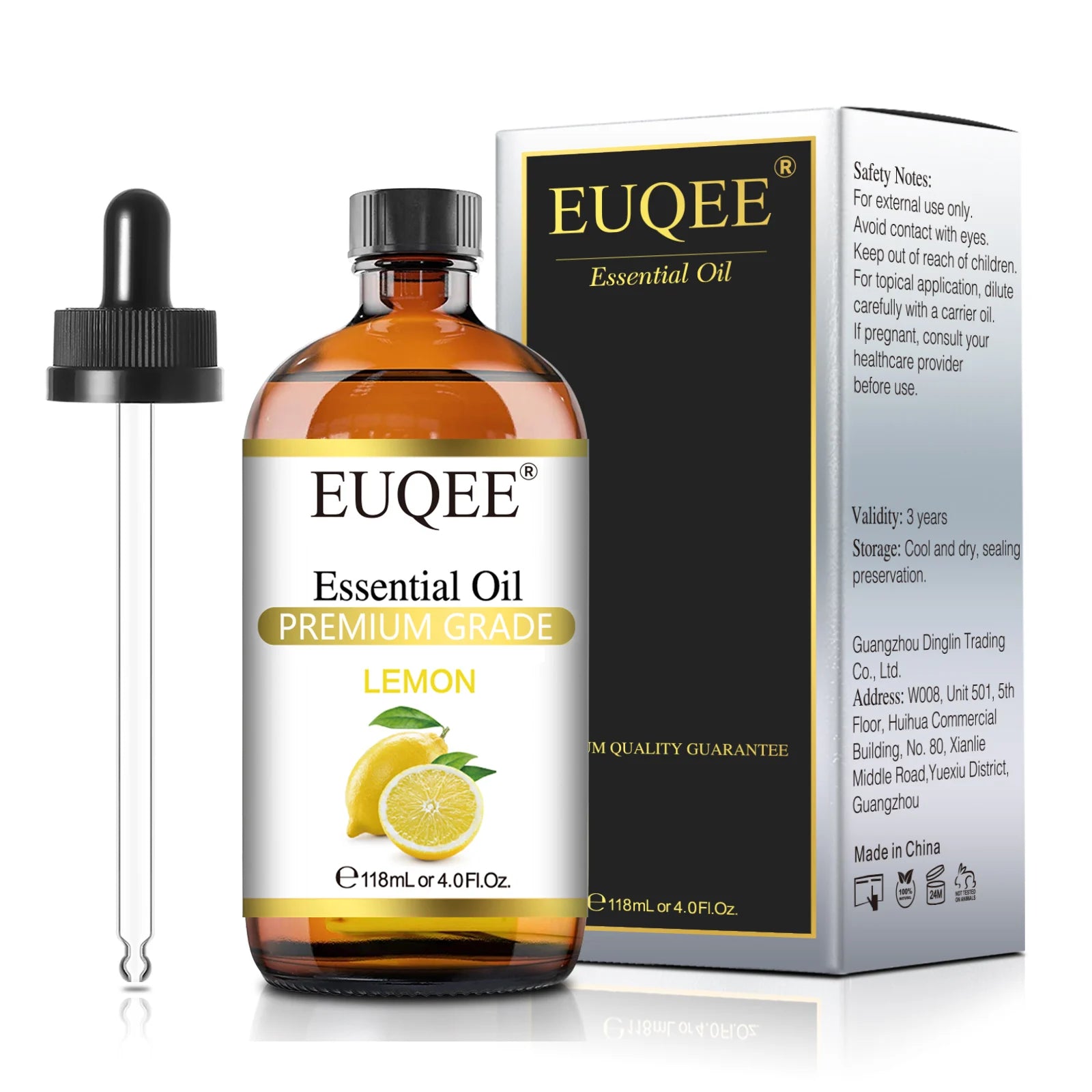 EUQEE 4 Fl Oz Essential Oils for Aromatherapy Humidifiers Aromatic Diffuser Making Scents Candle Handmade Soap Home Fragrance - NamafadStore