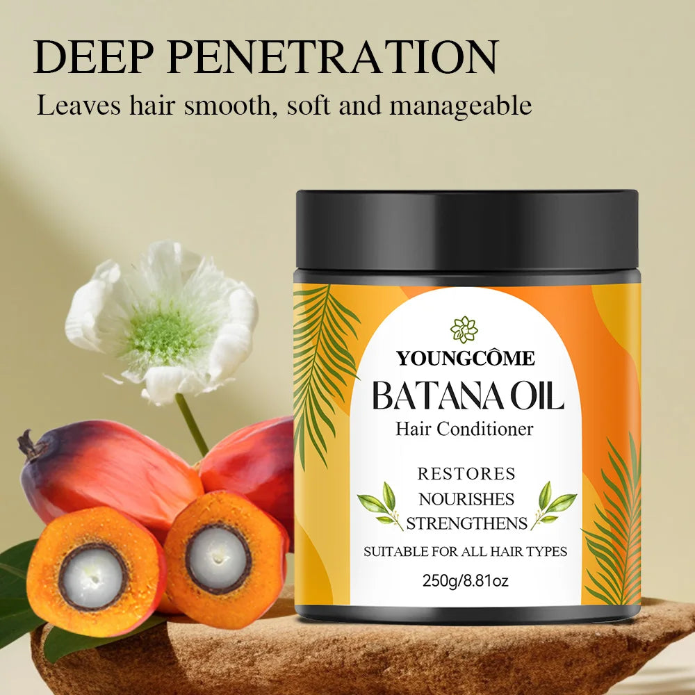 Organic Batana Oil for hair growth 100% Pure And Natural Batana Oil For Treating Hair Loss Anti-Breakage Hair - NamafadStore