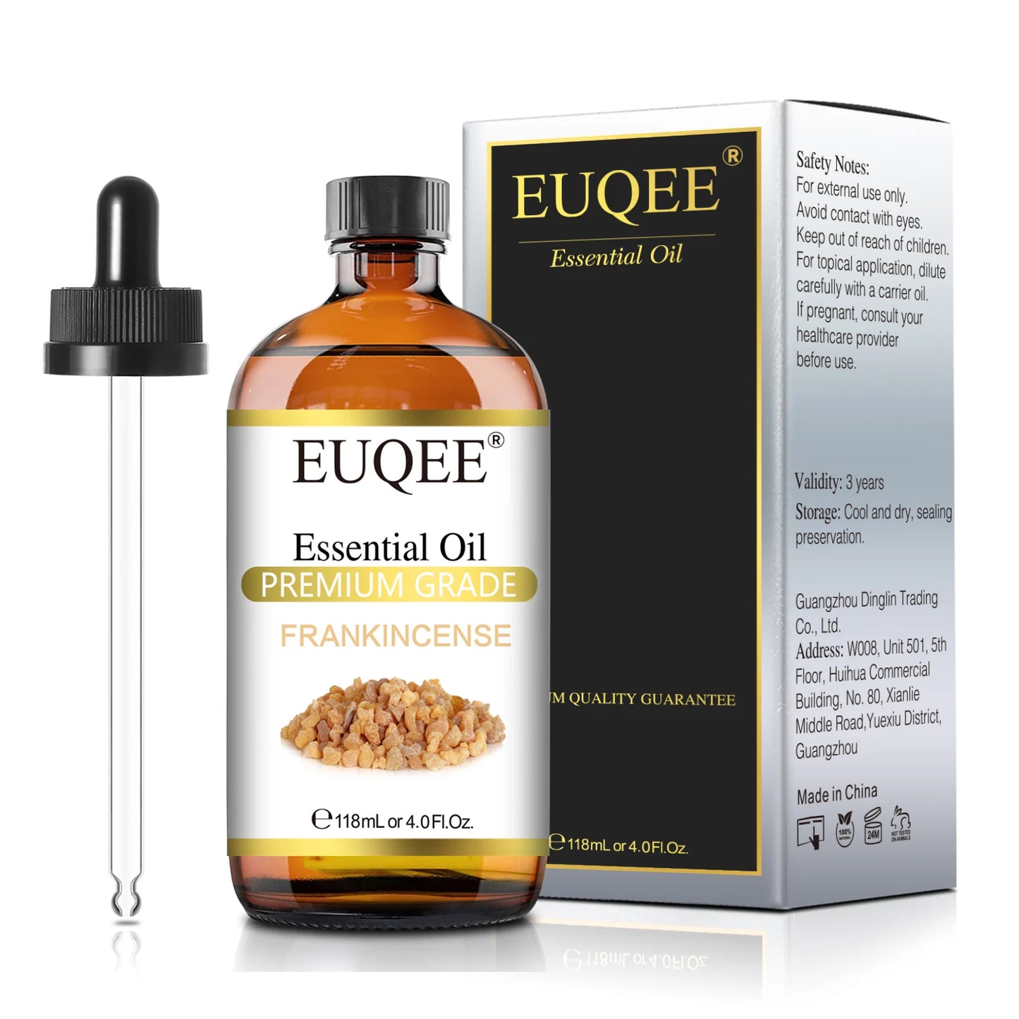 EUQEE 4 Fl Oz Essential Oils for Aromatherapy Humidifiers Aromatic Diffuser Making Scents Candle Handmade Soap Home Fragrance - NamafadStore