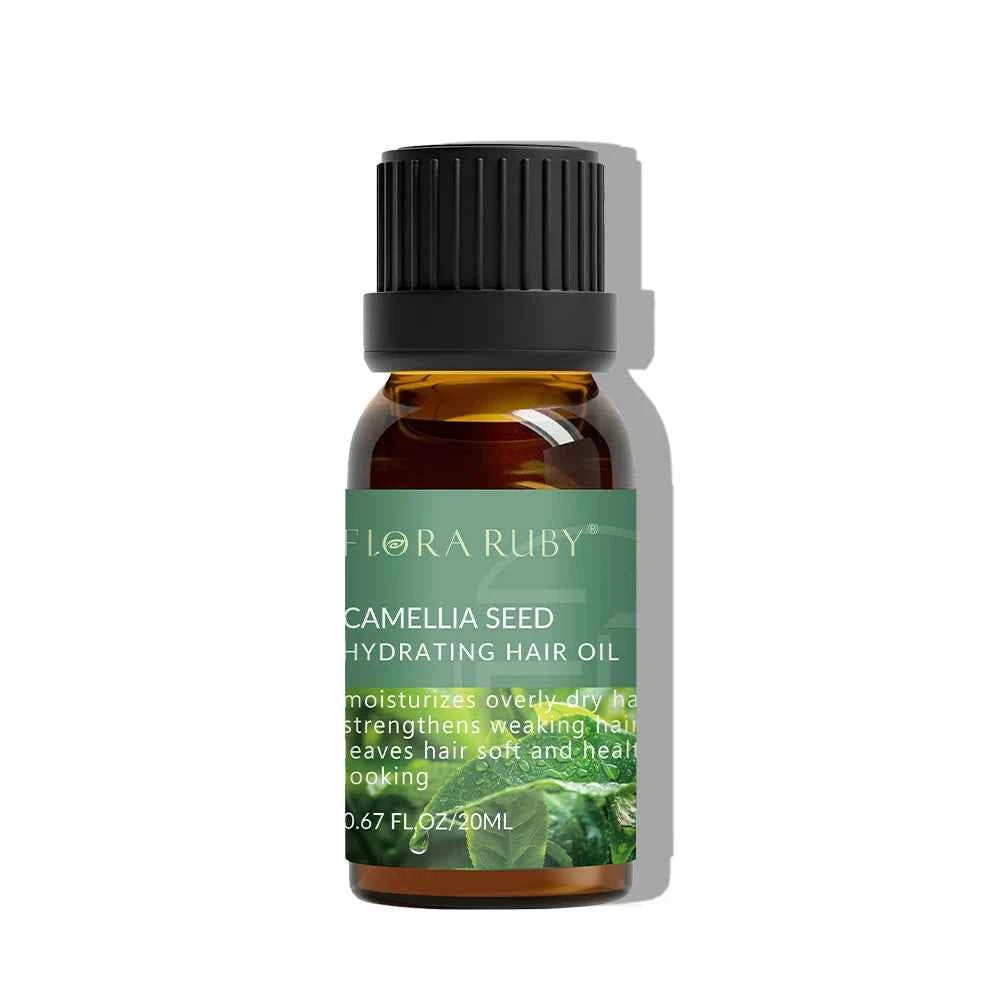 20ml Essential Oils Rosemary Oil for Hair Growth 100% Pure Essential oil Plant Therapy Ginger Oil Scalp Care Oil Rose Camellia