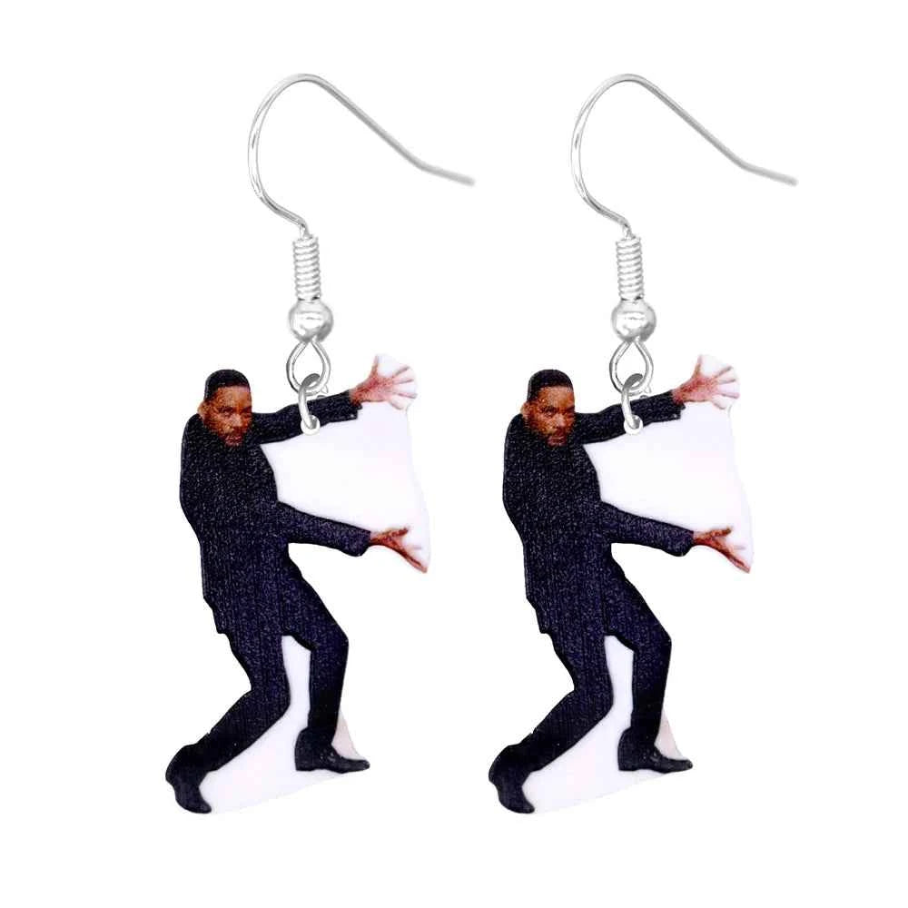 Animal Earrings For Women Cute Female Acrylic Earrings Funny  Personal Party Gifts Duck  Dog Cat