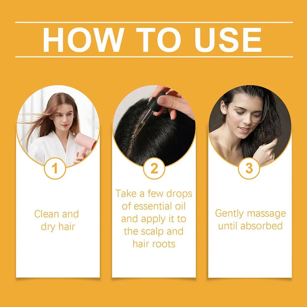 Batana Oil for Hair Growth Deep Nourishing Hydrating Hair Repair Treatment Moisturizing Scalp Care Softening Essence Haircare - NamafadStore