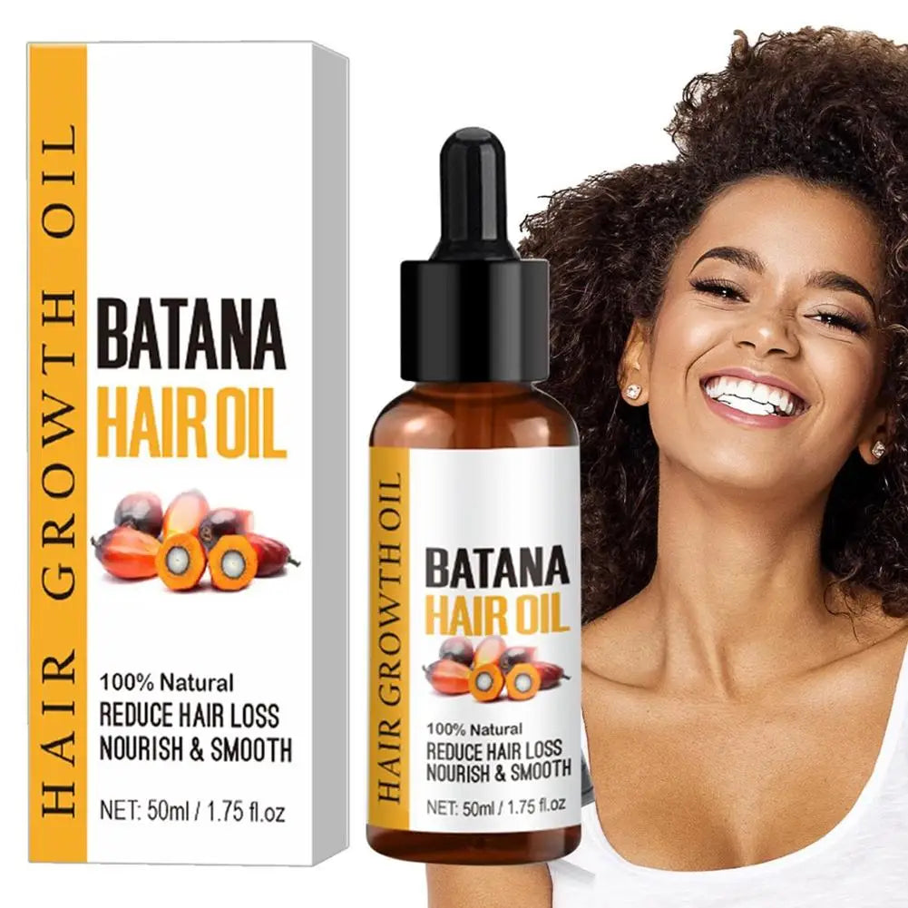 Natural Batana Oil For Healthy Hair Treatment Oil Enhances Hair For Men Women Enhances Anti Hair Break Hair Conditioner - NamafadStore