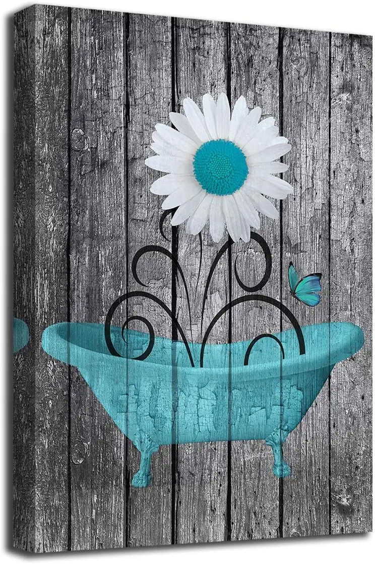 Inspirational Wall Art Rules of Life Motivational Quotes Canvas Print Framed x for Bathroom Bedroom Home Office Decor