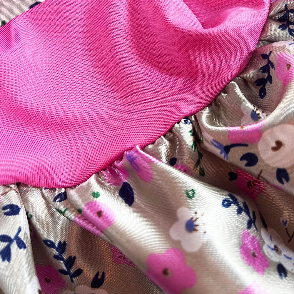 New Satin Bonnet Silk Night Sleeping Cap For Women Curly Braid Hair Multi Style Printing