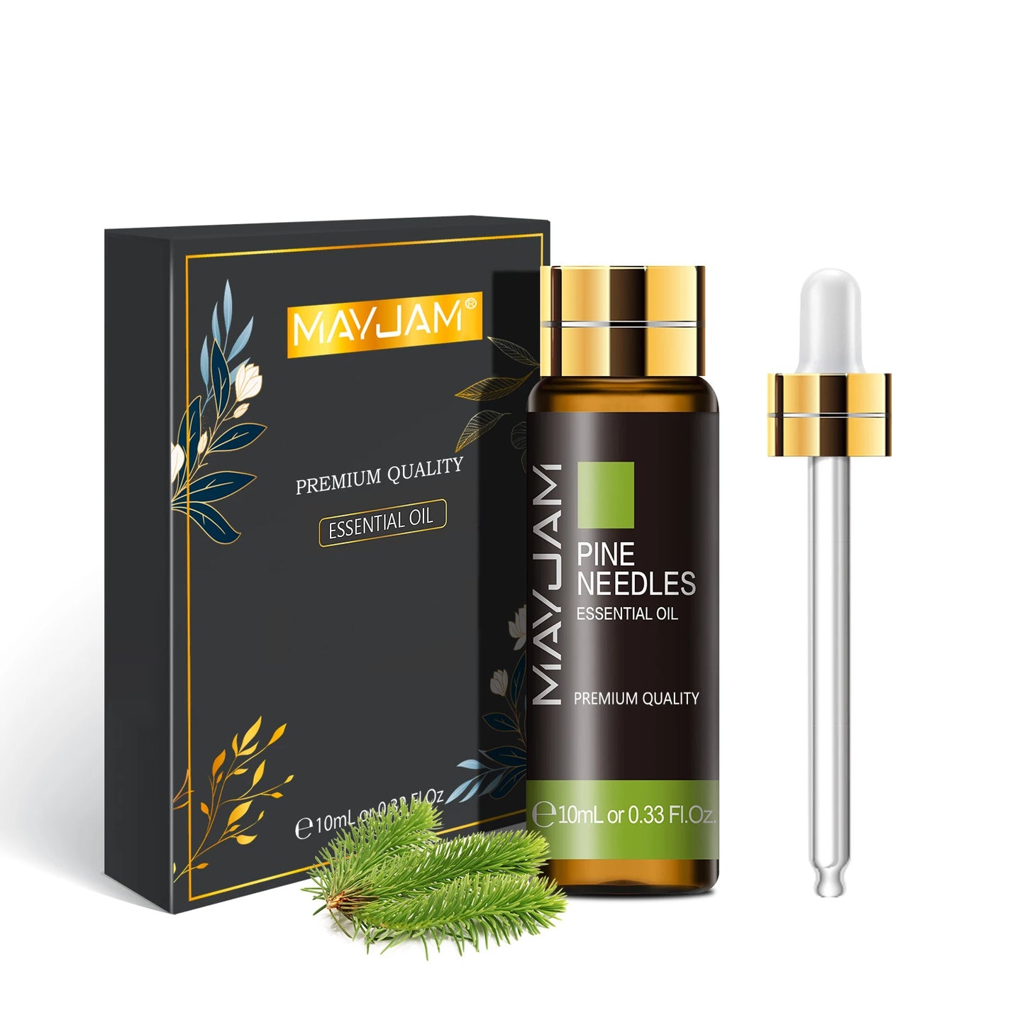 MAYJAM 10ml Pure Essential Oil Lavender Eucalyptus Vanilla Sandalwood Jasmine Bergamot Lemongrass Cinnamon Grapefruit 1pc - NamafadStore