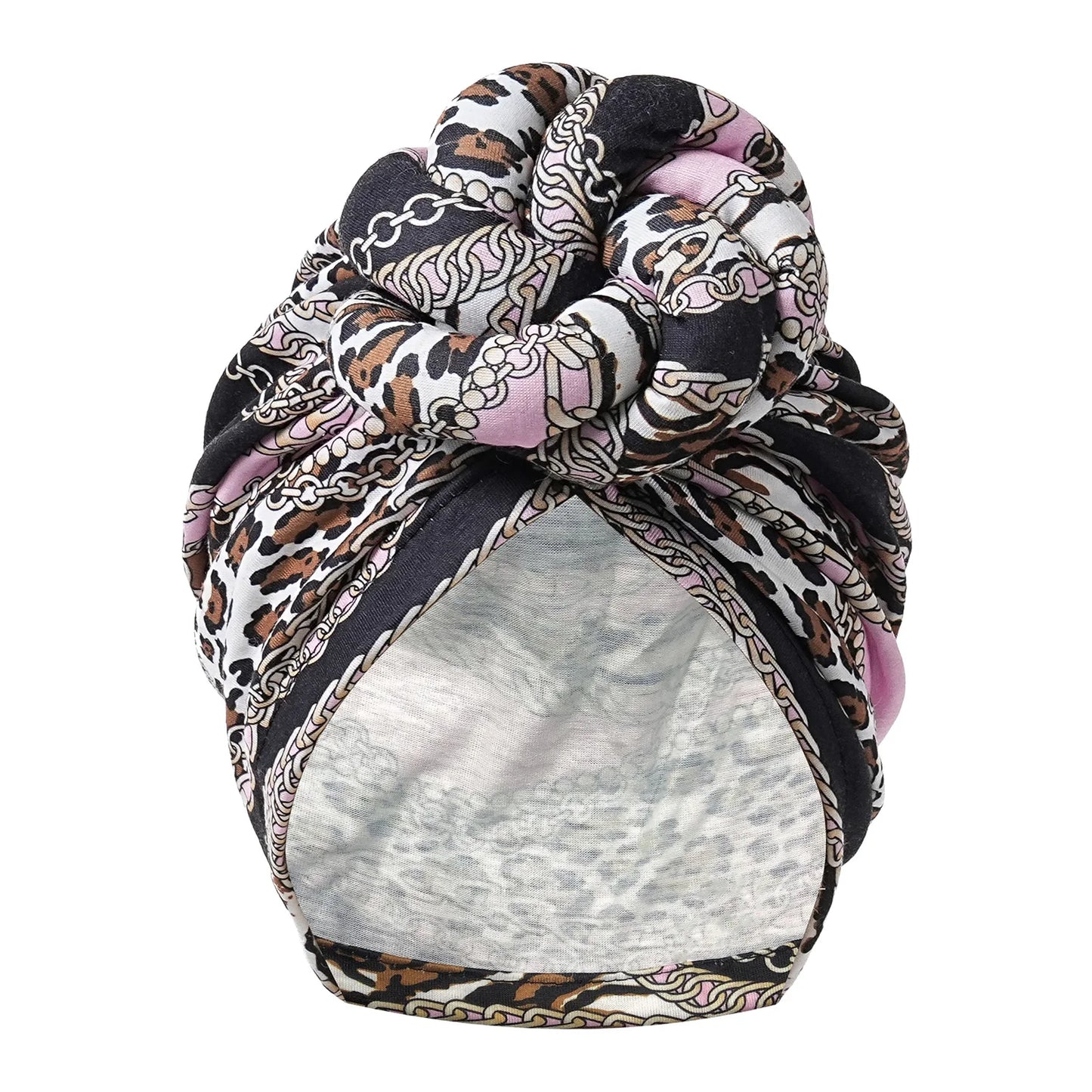 New African Turban for Women Large Flower Stretch Turban Headwrap Beanie Hat Ladies Turbante Mujer Bandanas Chemo Cap Head Cover - NamafadStore