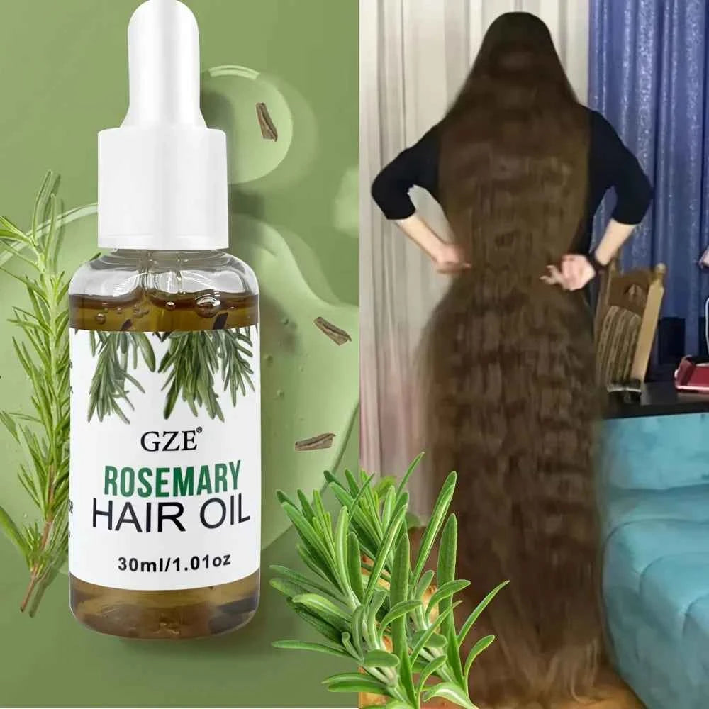 GZE Rosemary Oil For Hair Strengthens Rosemary Scalp Care | All Type & Texture | Straight, Waves & Chemically - NamafadStore