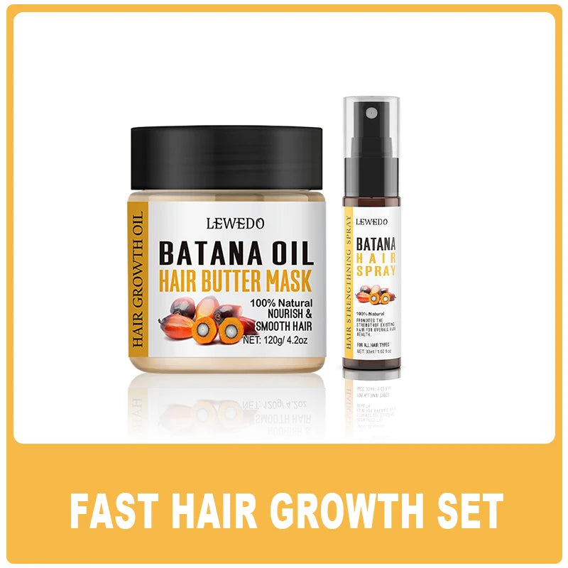 Fast Hair Growth Oil Africa Crazy Traction Alopecia batana Hair Mask Anti Hair Break Hair Strengthener Hair Loss Treatment Spray - NamafadStore