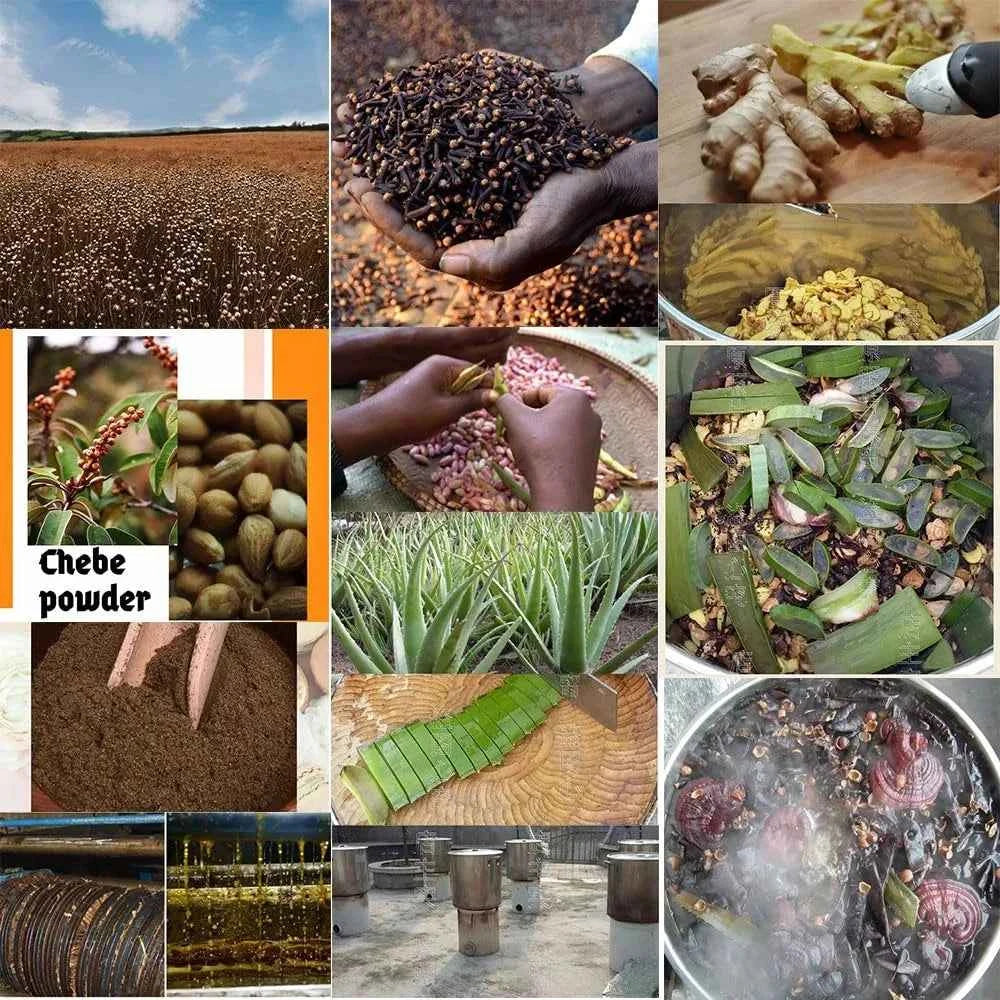 Artisanal African Traditional Layden Nourish Oil 50 ml Locks in Moisture Scalp & Hair Roots Strengthening - NamafadStore