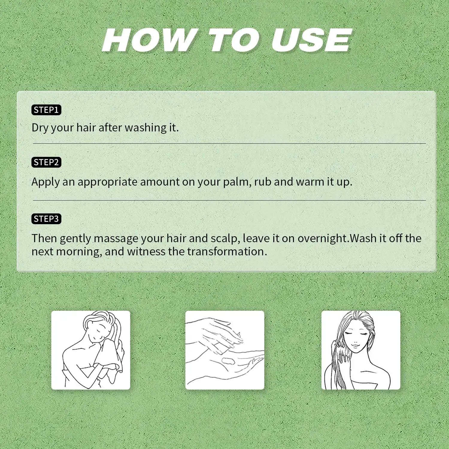 30ML Batana Oil with Rosemary for Hair Growth Reduce Hair Loss Organic Oil for Strengthening Scalp Moisturizing Hair Care Oil - NamafadStore