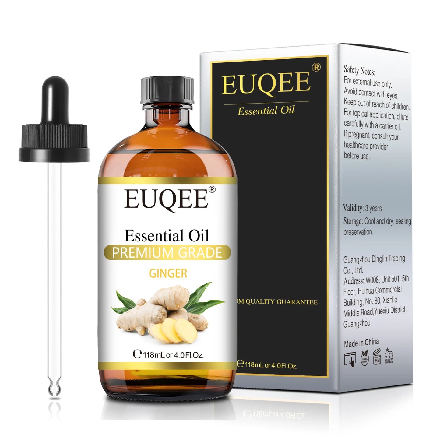 EUQEE 4 Fl Oz Essential Oils for Aromatherapy Humidifiers Aromatic Diffuser Making Scents Candle Handmade Soap Home Fragrance - NamafadStore