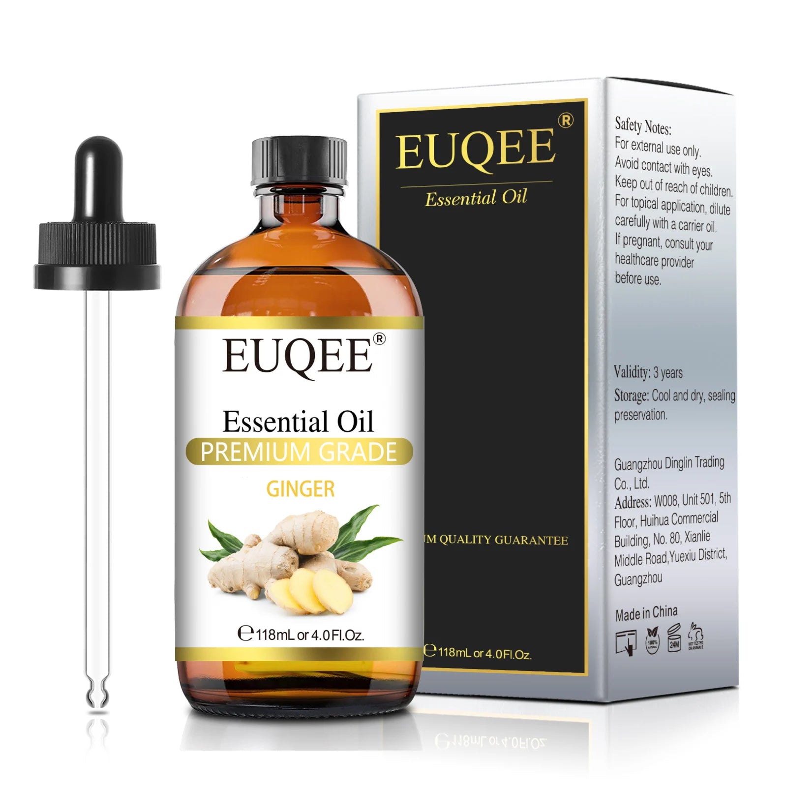 EUQEE 4 Fl Oz Essential Oils for Aromatherapy Humidifiers Aromatic Diffuser Making Scents Candle Handmade Soap Home Fragrance - NamafadStore