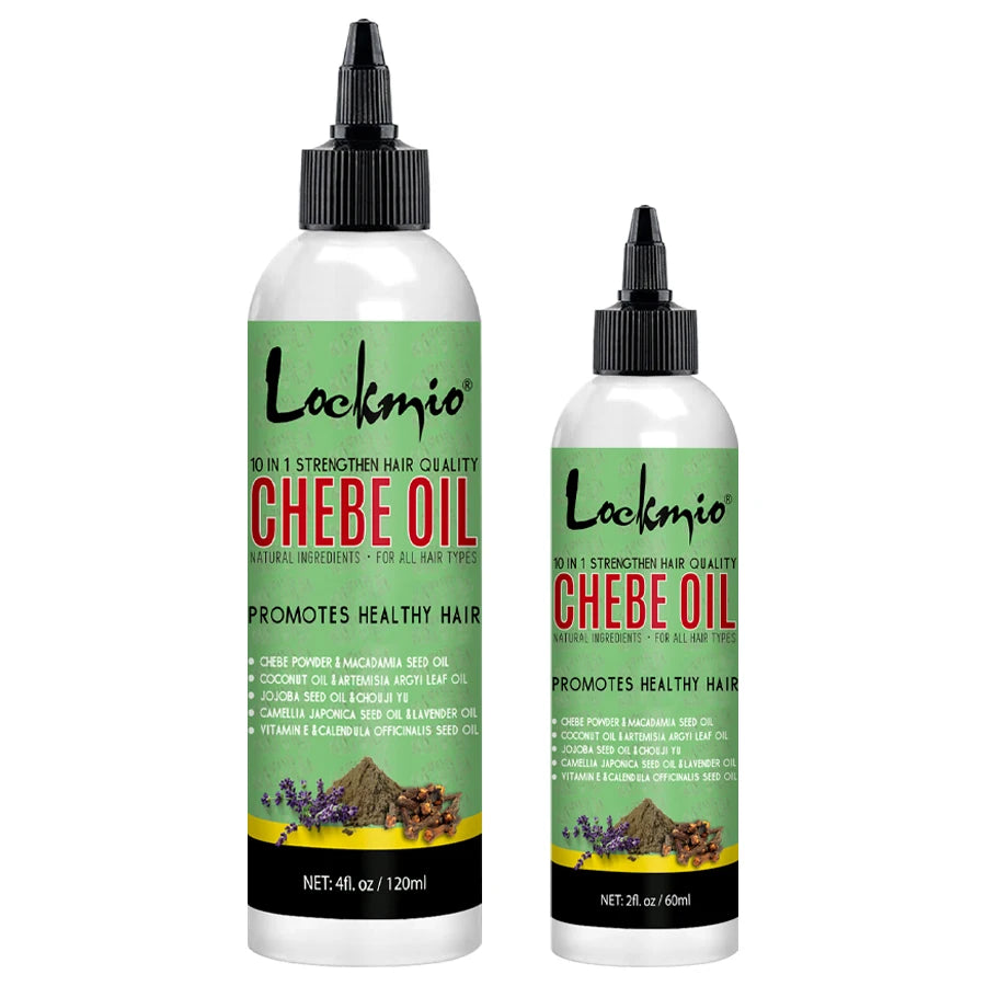 LOCKMIO Chebe Hair Oil for Scalp Soothing Nourishing Roots Hair Care Products for Men and Women Chebe Moisturizing Conditioner - NamafadStore