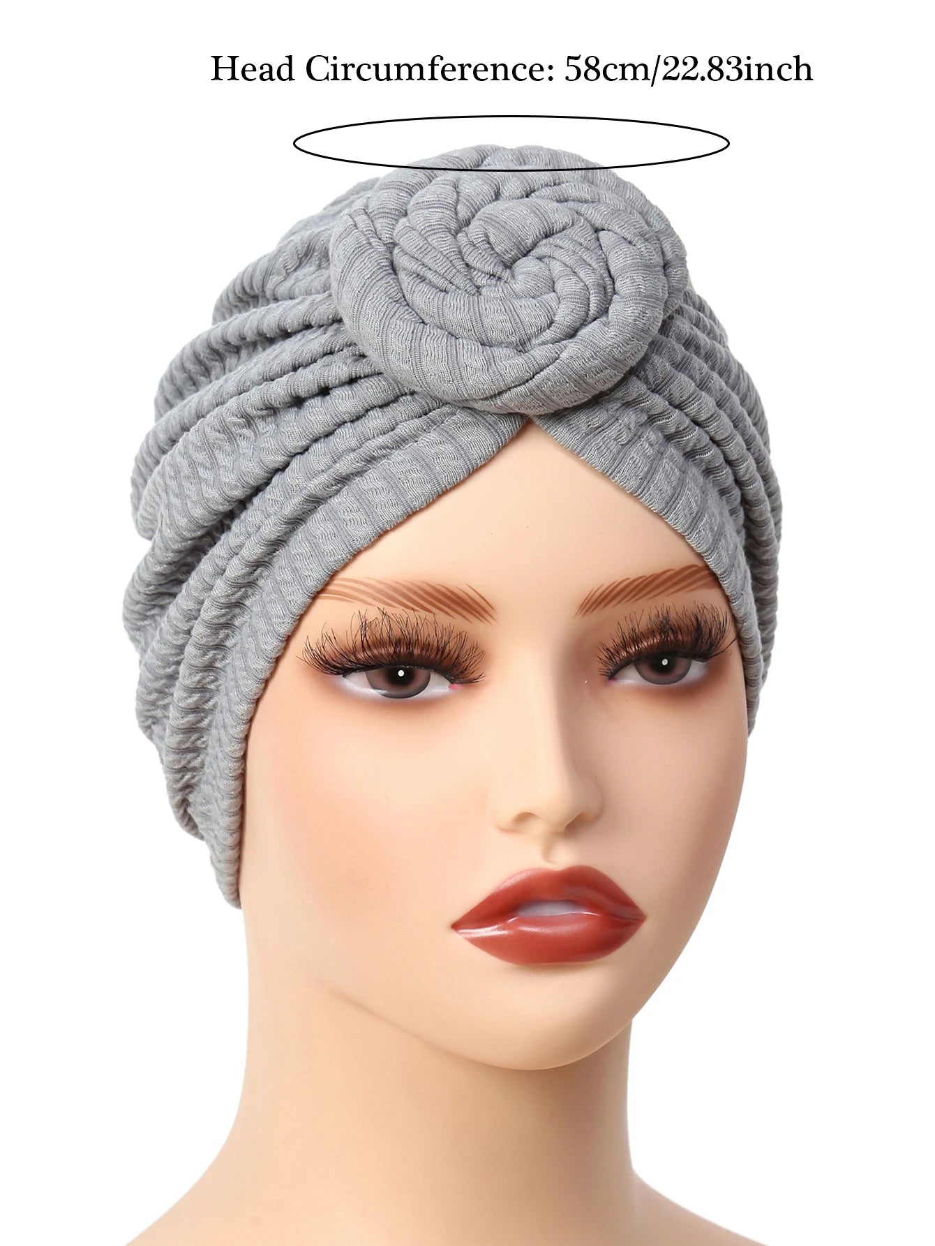 Fashion Women Turban Hijab Hats African Head Wraps Soft Elastic Muslim Hats Breathable Chemo Cap For Women Girls - NamafadStore