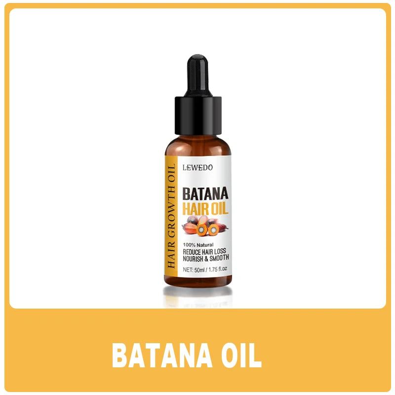 Pure Batana Hair Care Oil Thickening Spray Batana Hair Growth Spray 30ml Moisturizing Strengthens Hair Prevents Hair Loss Mask - NamafadStore