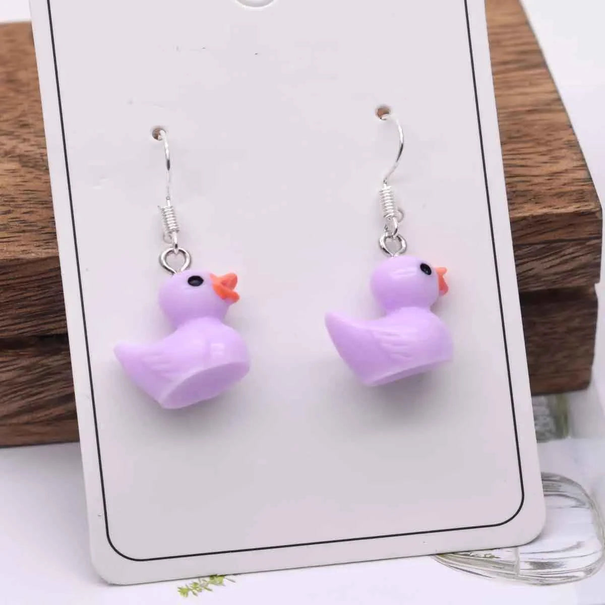 Earring For Women Resin Handmade Cartoons Animals Fruits Vegetables Kawaii Drop Earrings Funny Gifts