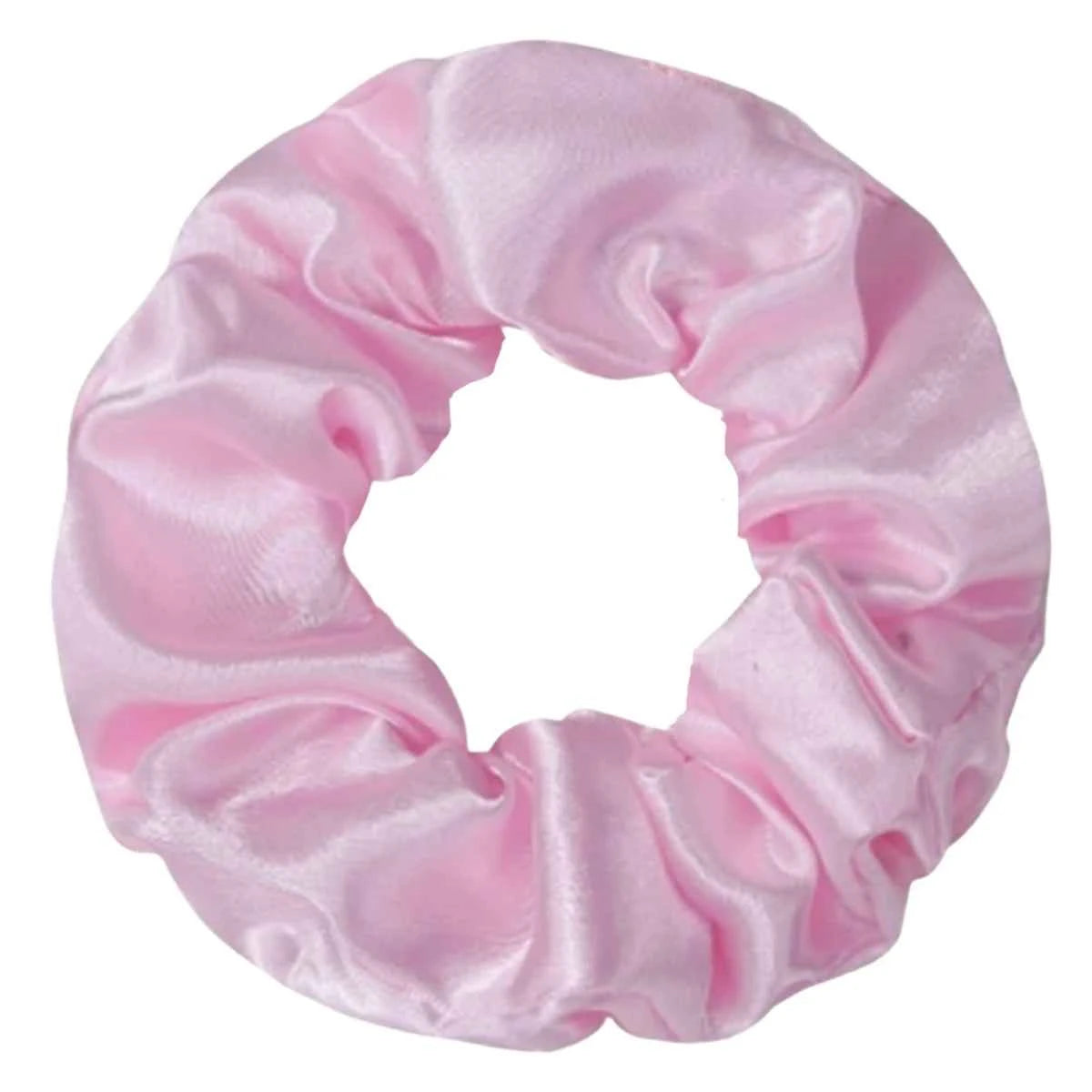 12/10pcs New Satin Fabric Sausage Loop Hair Rings Set Solid Colour Fabric Loop Hair Rope Scrunchies Headwear Ties