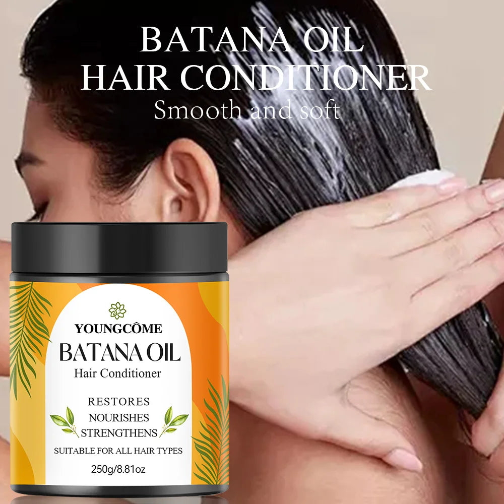 Organic Batana Oil for hair growth 100% Pure And Natural Batana Oil For Treating Hair Loss Anti-Breakage Hair - NamafadStore