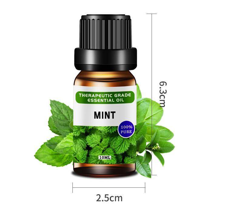 Aromatherapy Oil Single Square Essential Oil Kit 10ml Lavender Rose Plant Massage Essential Oil - NamafadStore