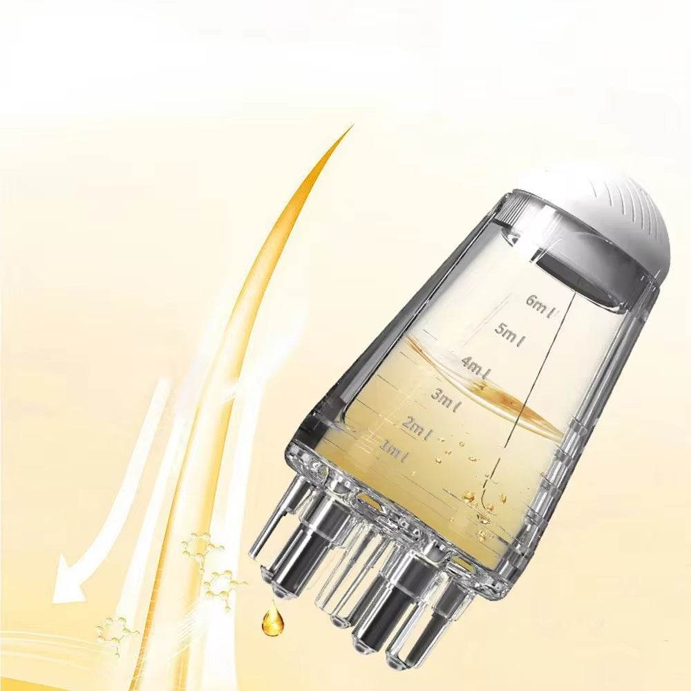 Mini Medicine Comb for Hair Growth - Roller Ball Massage Applicator for Strong Roots - NamafadStore