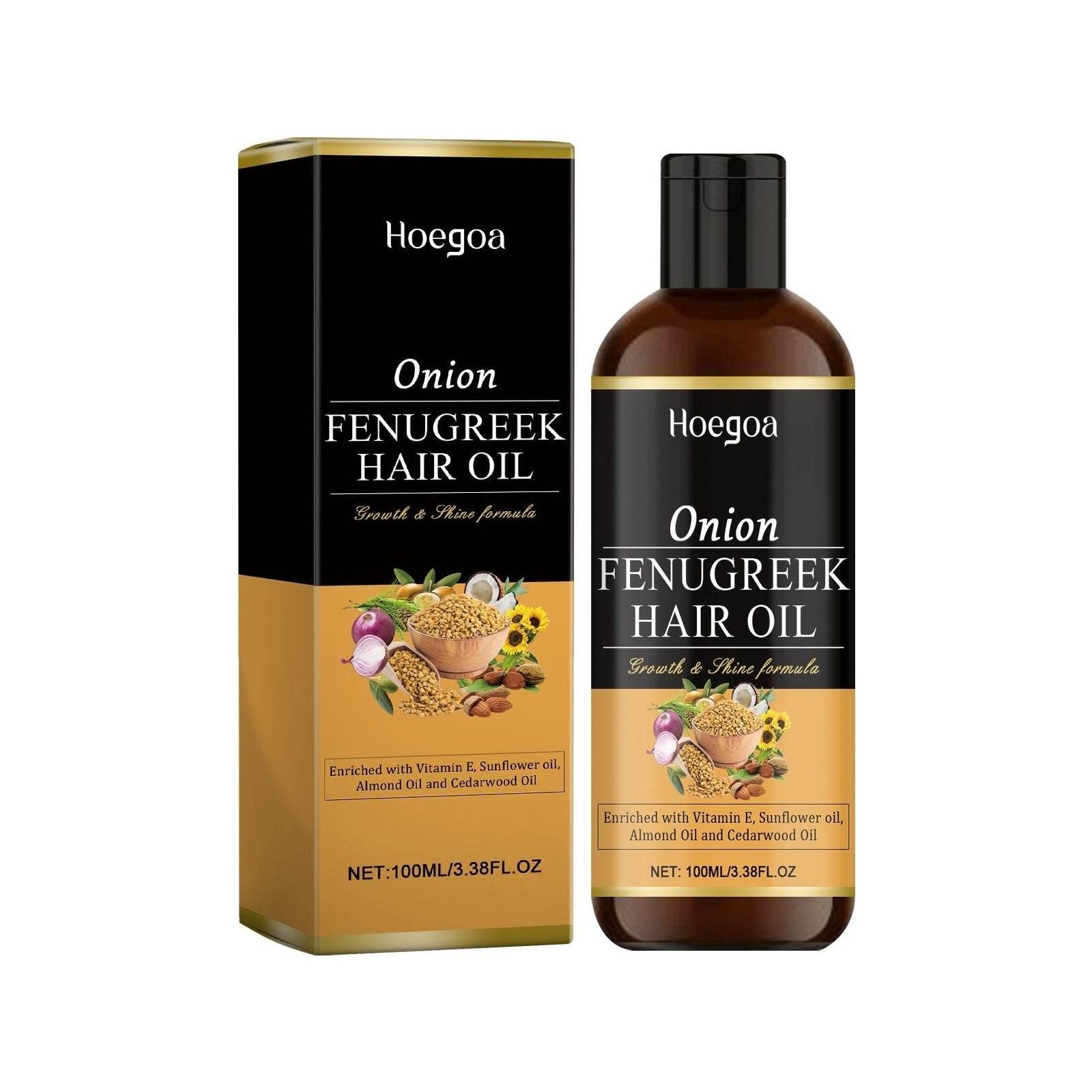 Herbal Hair Growth Oil - Promoting Care for Thicker, Healthier Hair - NamafadStore
