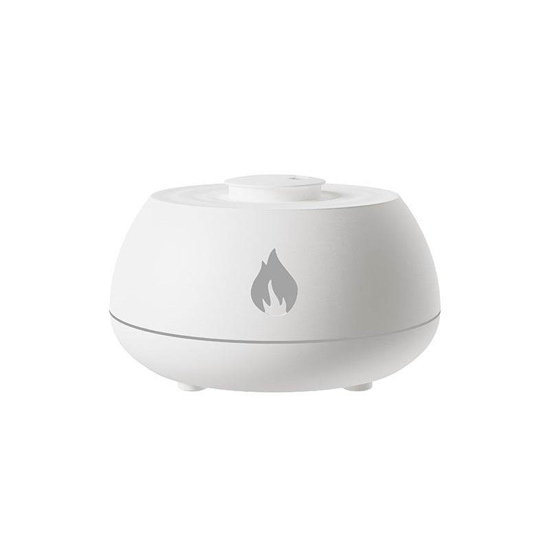 Flame Humidifier Diffuser 130ML USB Aromatherapy Essential Oil Diffuser 7 Colors Light Home Air Humidifier - NamafadStore