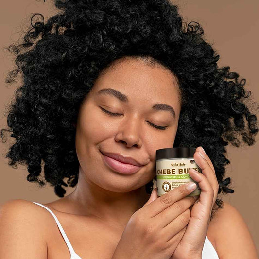 Chebe Hair Butter, Hair Care Chebe Butter Made with Chebe Powder, Castor Oil, Shea Butter, Hair Products Oil Butter for All Hair Types