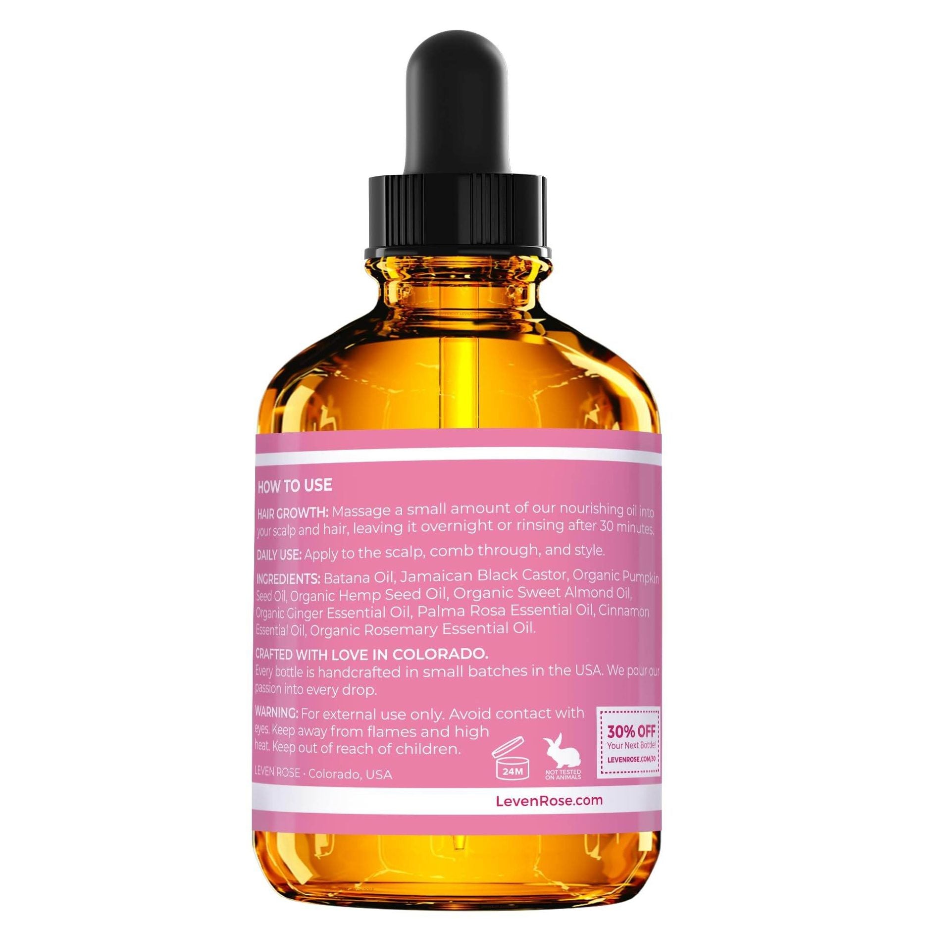 Organic Hair Growth Oil Conditioner 2 Oz - Nourishing Formula for Healthy Hair Growth - NamafadStore