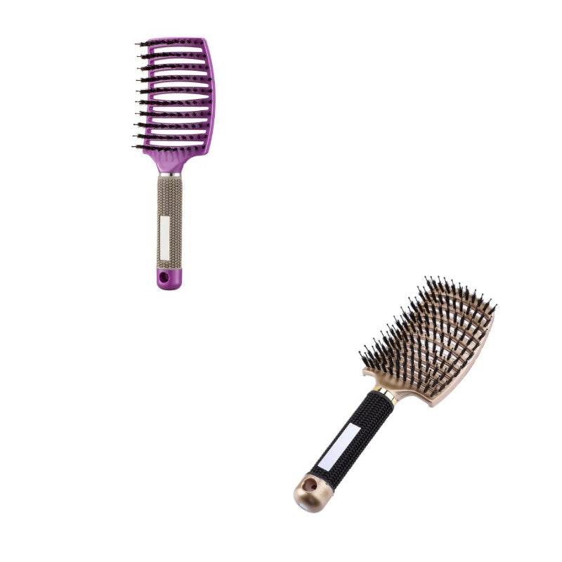 Hairbrush Anti Klit Haarborstel Vrouwen Detangler Hair Brush Nylon Scalp Massage Teaser Kam - NamafadStore