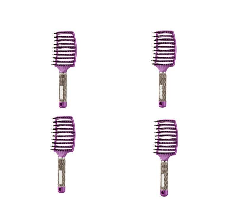 Hairbrush Anti Klit Haarborstel Vrouwen Detangler Hair Brush Nylon Scalp Massage Teaser Kam - NamafadStore