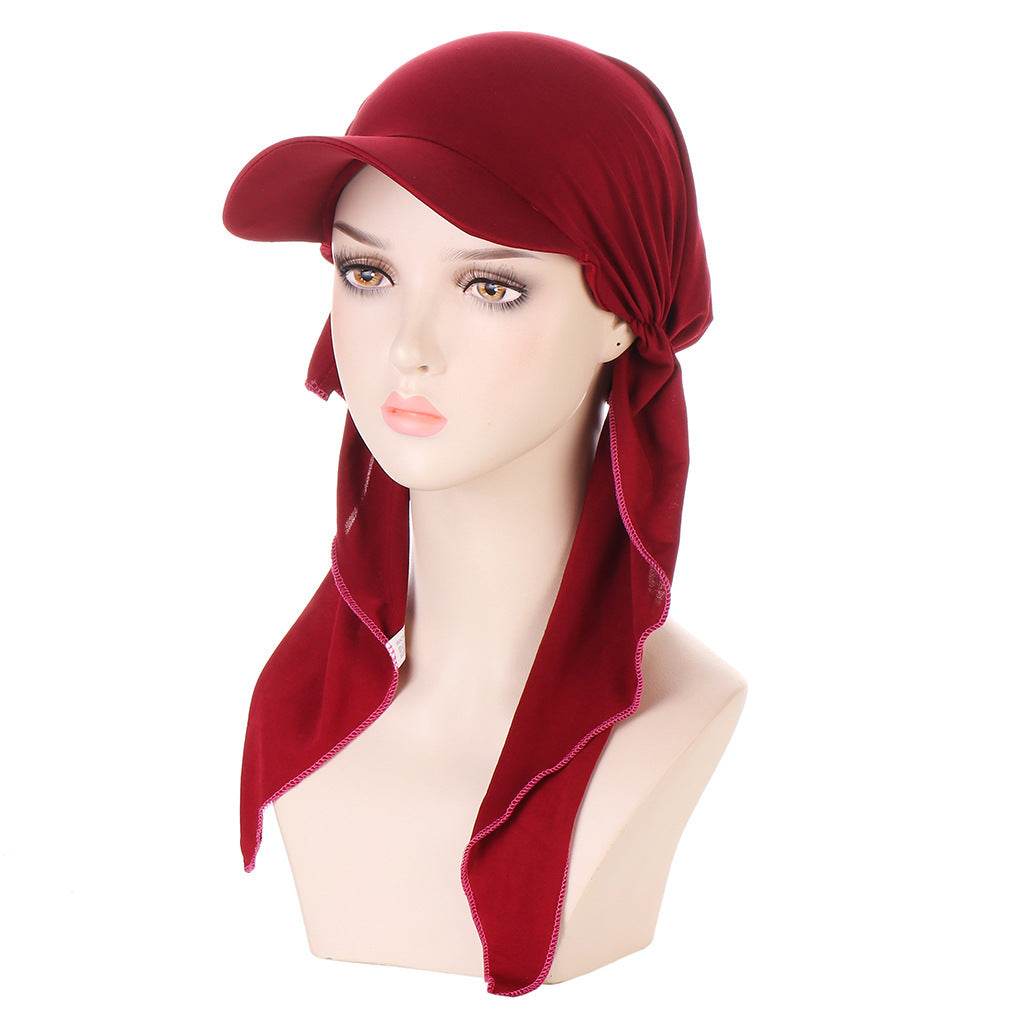 Casual Fashion Muslim Turban Cap - Multi-color Stylish Headwear - NamafadStore