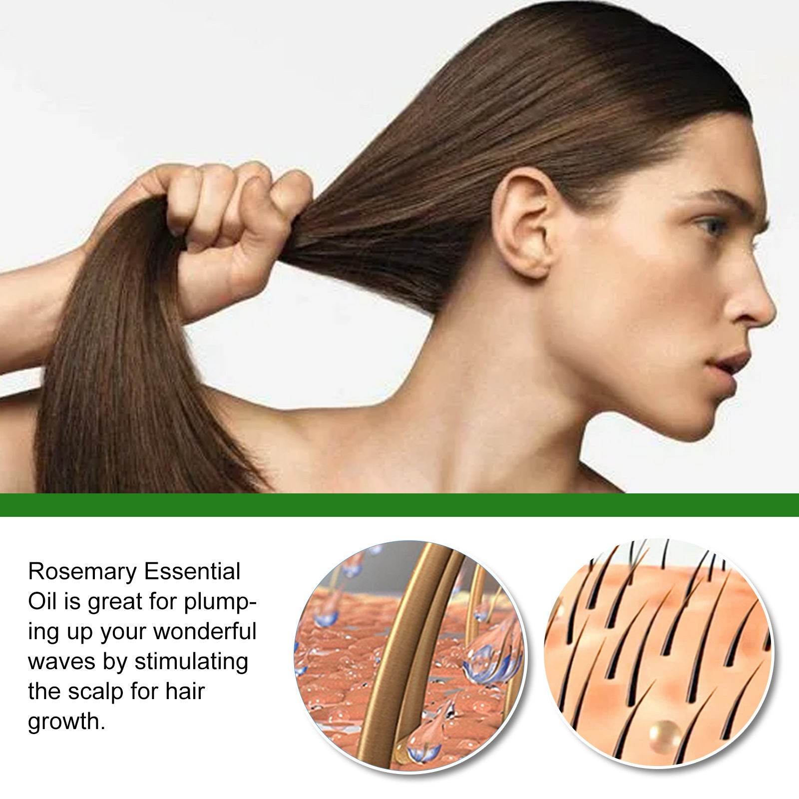 Rosemary Hair Growth Oil for Hair Loss Prevention and Scalp Nourishment - NamafadStore