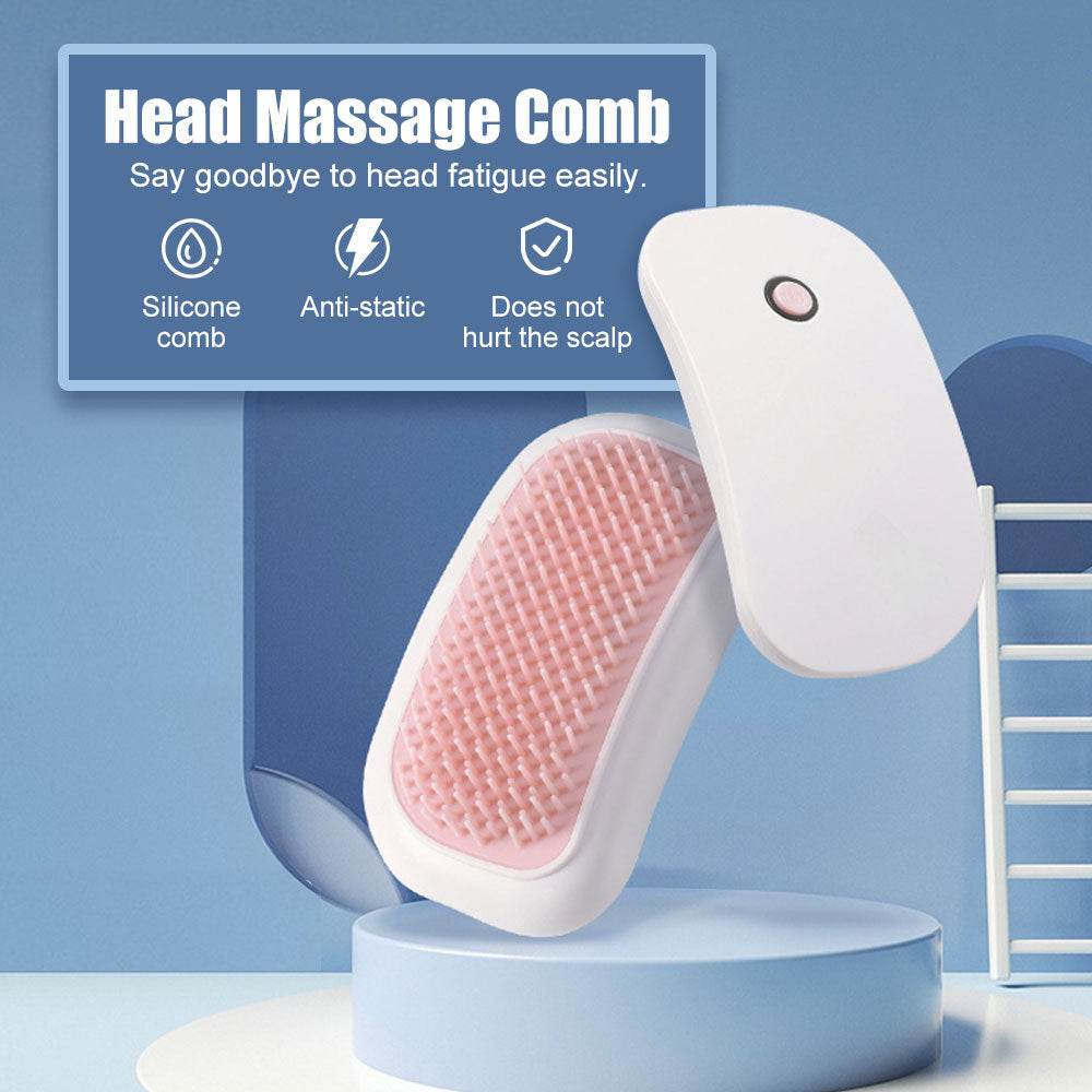 Electric Scalp Massager Scalp Massage Machine Head Massager Scraper Head Scratcher Mini Hair Massage Scalp Scrub Brush - NamafadStore