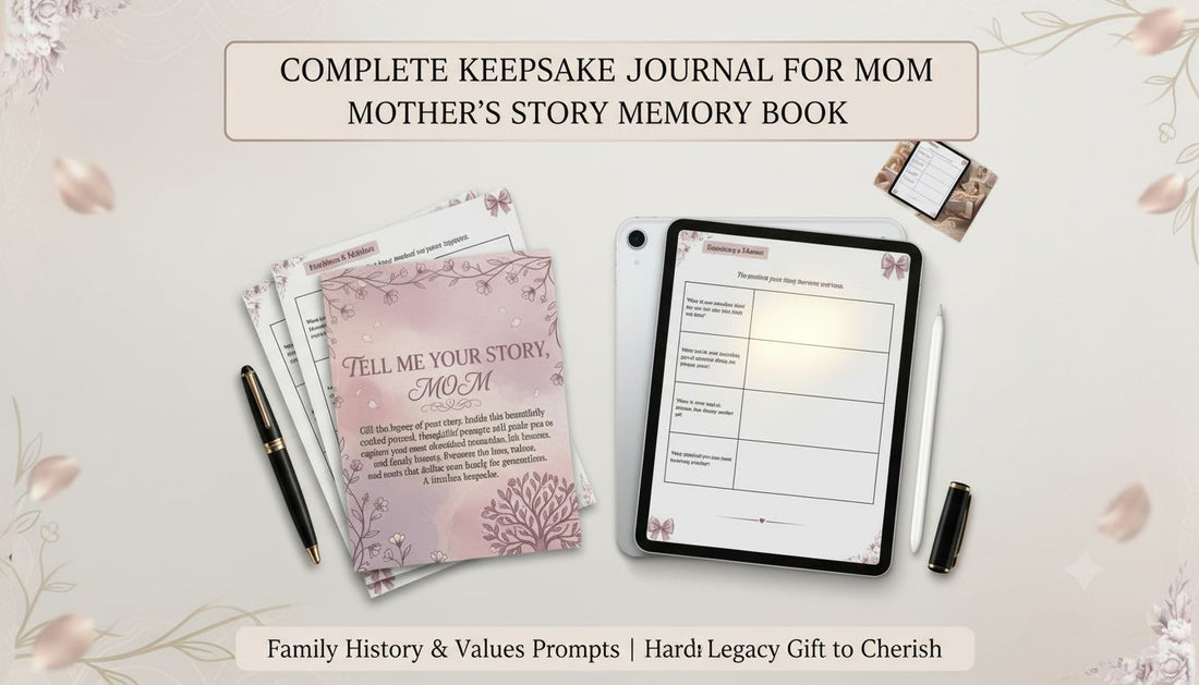 Complete Keepsake Journal for Mom: A Cherished Legacy Gift