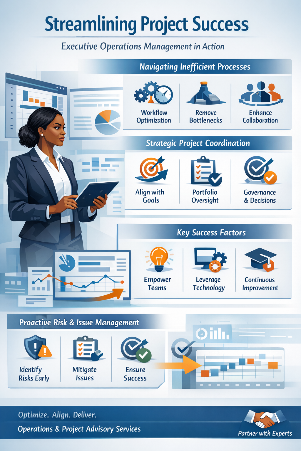 The Role of Executive Operations Management in Streamlining Project Delivery