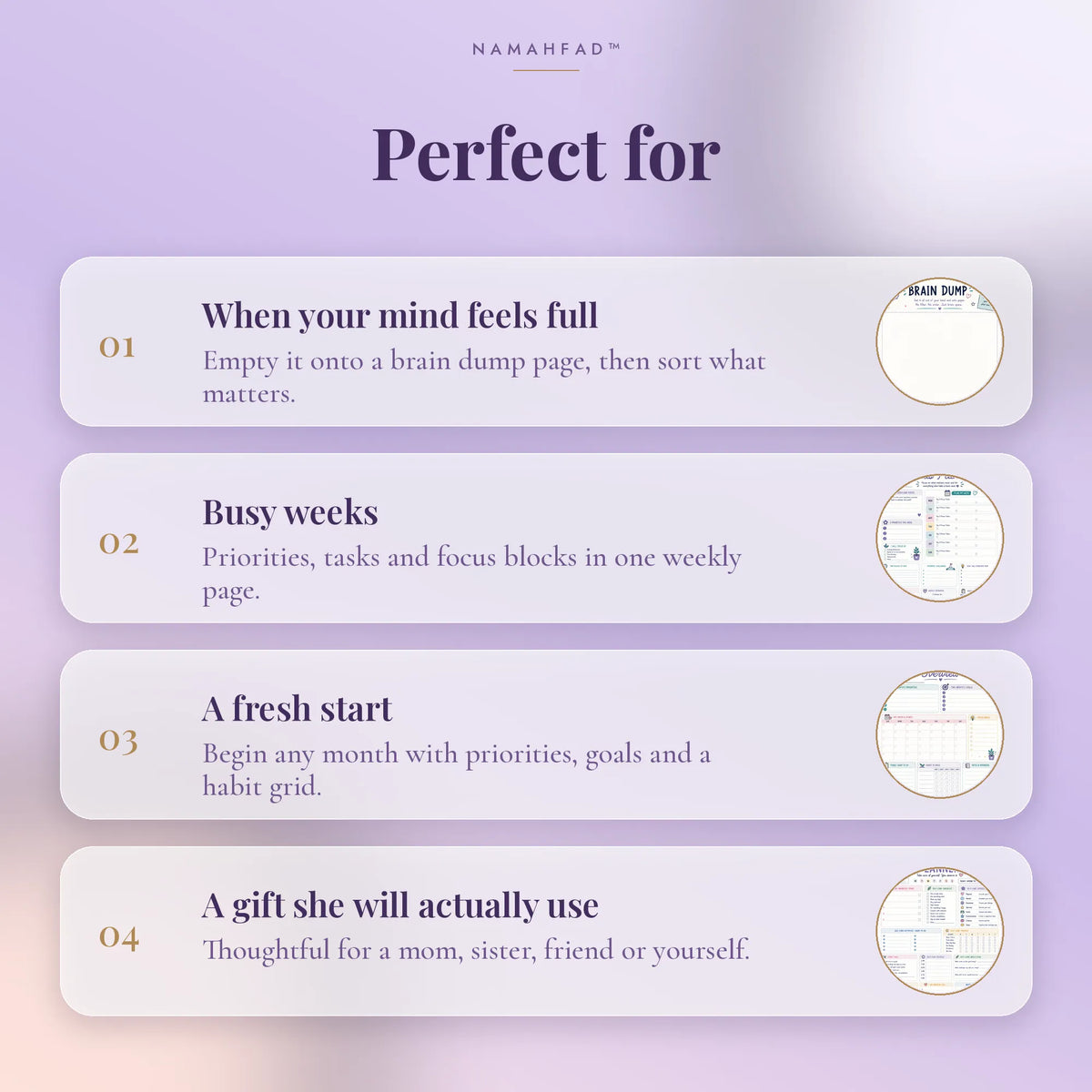 ADHD Productivity Planner: Printable Daily, Weekly & Focus Tracker Pages (28 Pages)