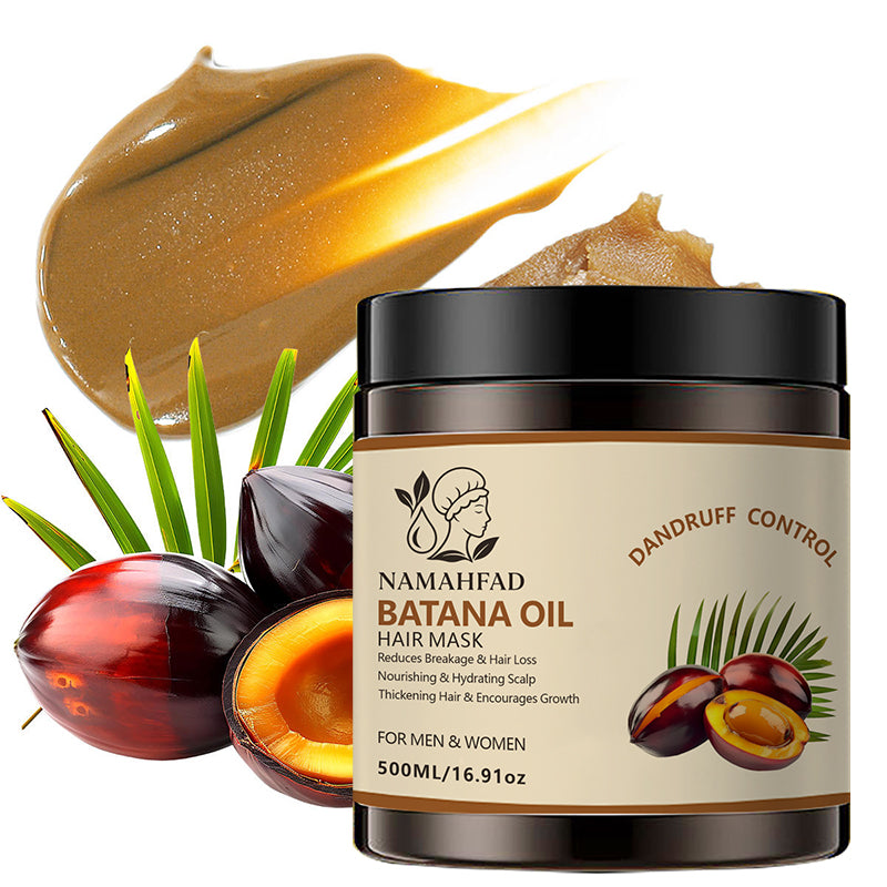 Namahfad Batana Hair Mask & Hair Oil Set – Deep Hydration, Thickening & Breakage Repair | Pure Batana Oil