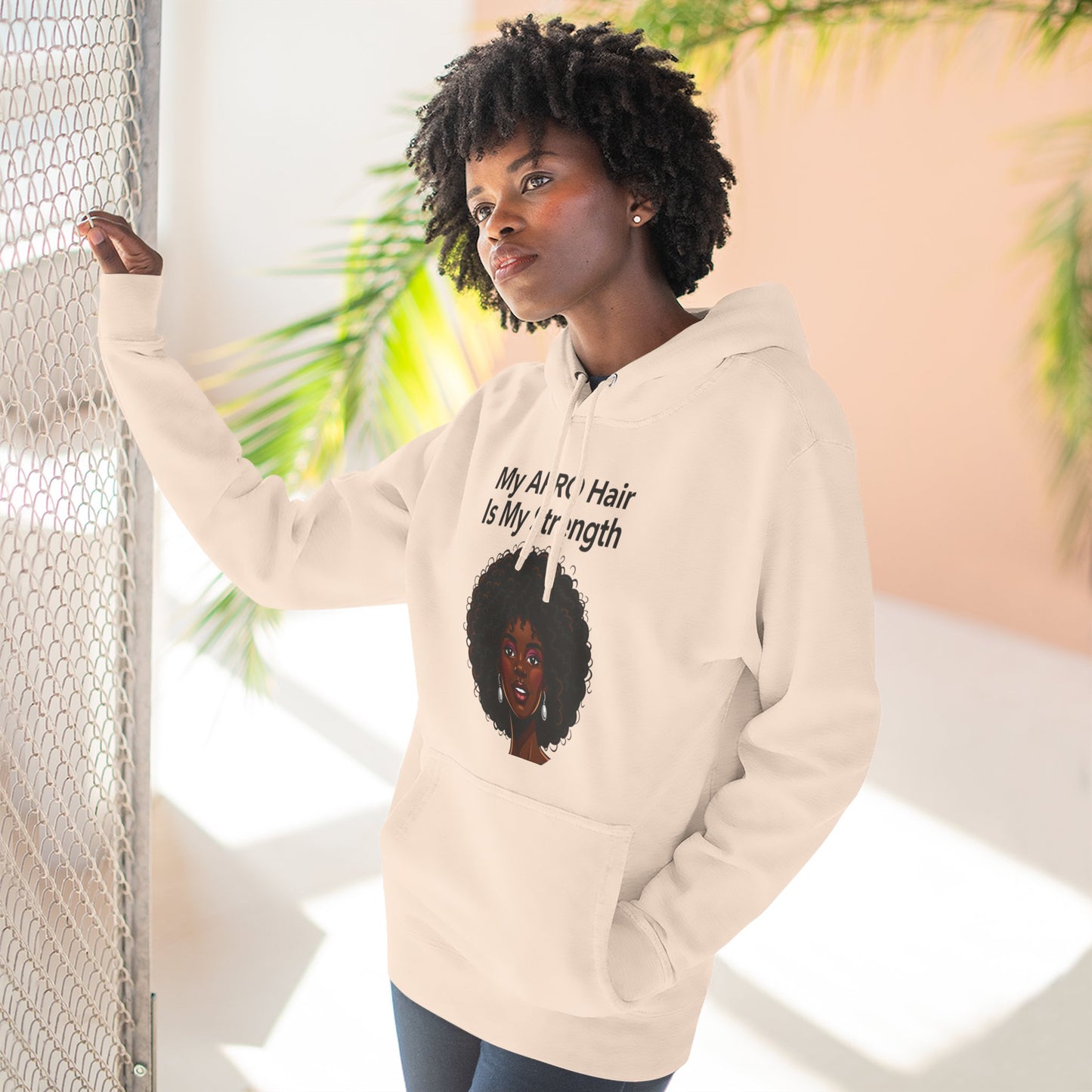 Copy of Love Your Roots Hoodie — Women's Multicultural Pride Graphic Pullover