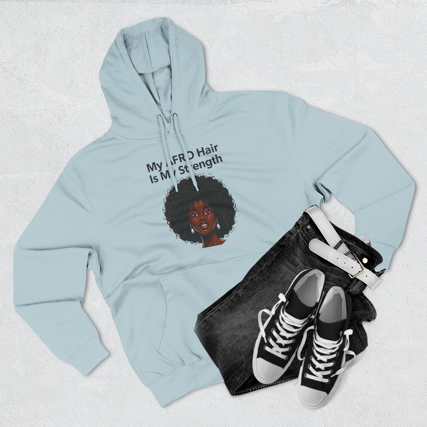 Copy of Love Your Roots Hoodie — Women's Multicultural Pride Graphic Pullover