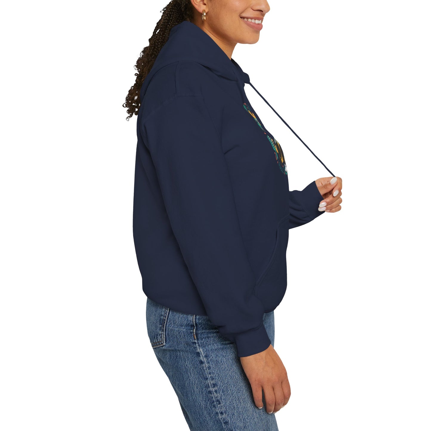 Hoodie — "My Hair, My Rules" Natural Hair Pride Graphic Hoodie