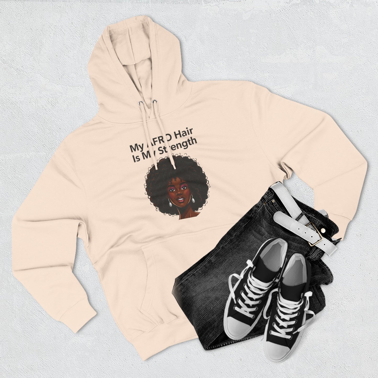 Copy of Love Your Roots Hoodie — Women's Multicultural Pride Graphic Pullover