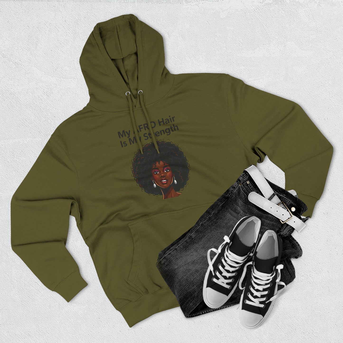 Copy of Love Your Roots Hoodie — Women's Multicultural Pride Graphic Pullover