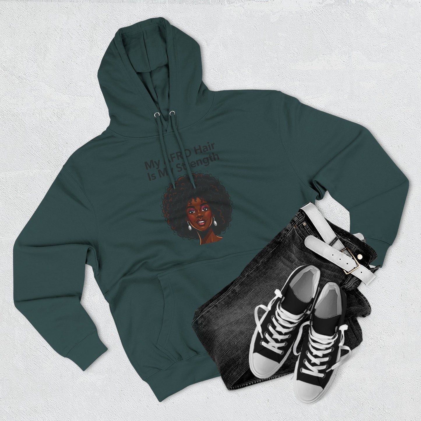 Copy of Love Your Roots Hoodie — Women's Multicultural Pride Graphic Pullover