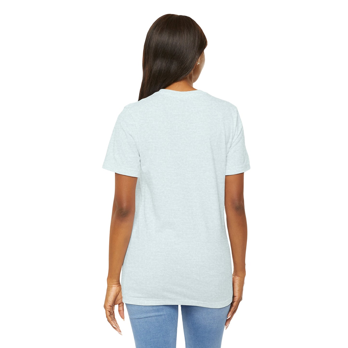 Floral Crown Fashion Tee — Glam Portrait Shirt with Purple Bloom Design